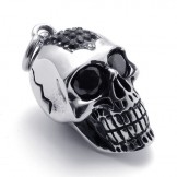 Black Diamond Skull Titanium Pendant 20637