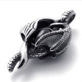 Wing Claw Gem Titanium Pendant 20501