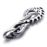 Sea Horse Titanium Pendant 20455