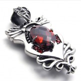 Red Diamond Titanium Pendant 20452