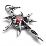 Red Diamond Titanium Pendant 20450