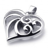 Heart Titanium Pendant 20333
