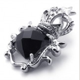 Gem Crown Titanium Pendant 20328