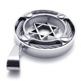 Cable Ring Lovers Titanium Pendant 20253