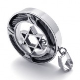 Cable Ring Lovers Titanium Pendant 20253