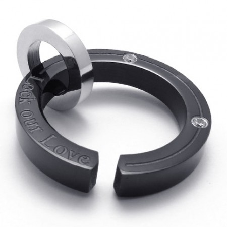 Black Lovers Titanium Pendant for Men 20249