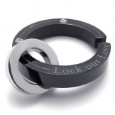 Black Lovers Titanium Pendant for Men 20249