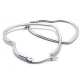 Heart Titanium Earrings