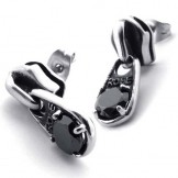 Black Diamond Titanium Earrings 20339