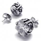 Diamond Titanium Earrings 20258