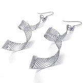 Hollow Titanium Earrings 20245