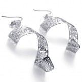 Hollow Titanium Earrings 20244