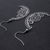 Hollow Titanium Earrings 20243