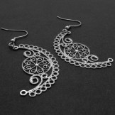 Hollow Titanium Earrings 20243