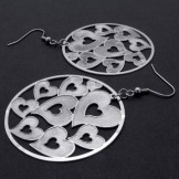 Hollow Titanium Earrings 20239