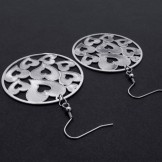 Hollow Titanium Earrings 20239
