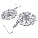 Sweet Flower Titanium Earrings 20234