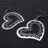 Heart Titanium Earrings 20232
