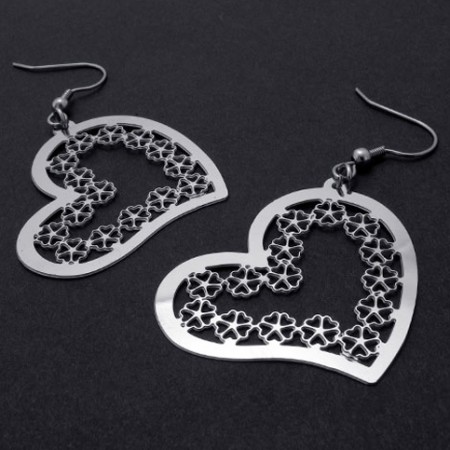 Heart Titanium Earrings 20232