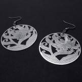 Engraving Titanium Earrings 20229
