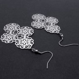 Hollow Titanium Earrings 20228