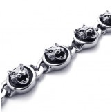 8.3 inch Cats Titanium Bracelet 20821