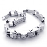 9.1 inch Lovers Titanium Bracelet 20427