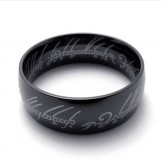 Black Lord Titanium Ring 20689