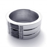 Polished Titanium Ring 20534