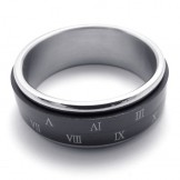 Black Titanium Ring 20225