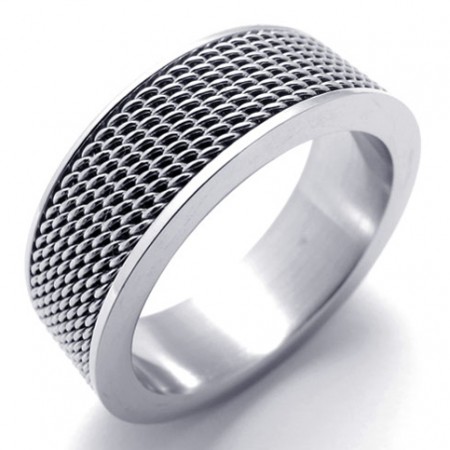 Cable Titanium Ring 20224