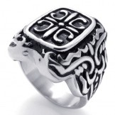 Crown Titanium Ring 20206