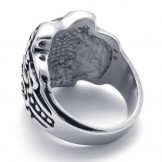 Crown Titanium Ring 20206