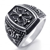 Crown Titanium Ring 20205