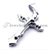 Fashion Titanium Cross Pendant for Women