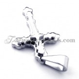 Fashion Titanium Cross Pendant for Women