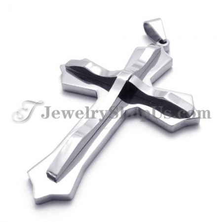 Fashion Titanium Cross Pendant