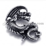 Fashion Dragon Titanium Pendant