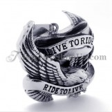 Eagle Titanium Pendant