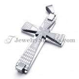 Elegant Titanium Cross Pendant