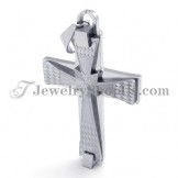 Elegant Titanium Cross Pendant