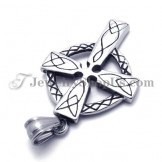 Elegant Titanium Cross Pendant