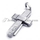 Gorgeous Titanium Cross Pendant