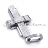 Gorgeous Titanium Cross Pendant