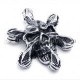 Classical Skull Titanium Pendant