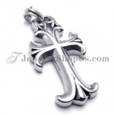 Classical Cross Titanium Pendant