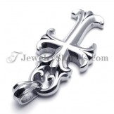 Classical Cross Titanium Pendant