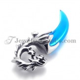 Titanium Pendant with Zircon