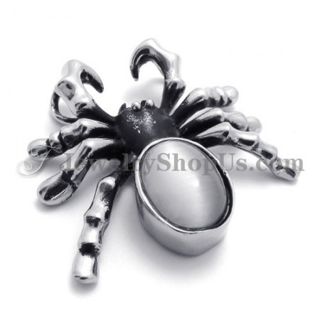 Fashion Spider Titanium Pendant