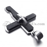 Black Titanium Cross Pendant